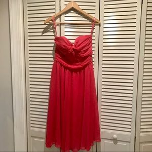 H&M Pink Strapless Dress
